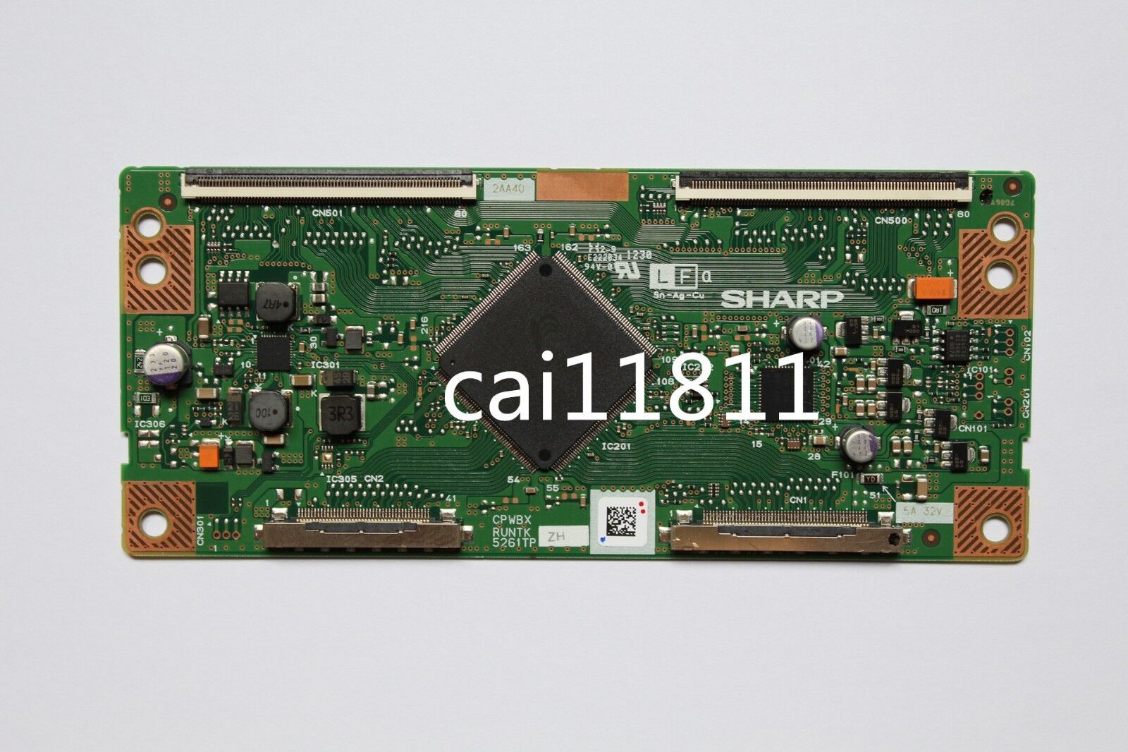 Original T-con board SHARP RUNTK5261TP (ZH) For VIZIO E701i-A3 E701iA3 UPC: 671293691 Compatible Brand: Vizio Type